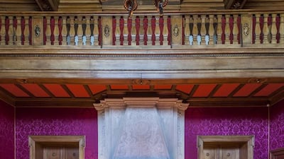 The residence extends over 15,000 square feet of living and usable space set within 2 acres of waterside landscaped gardens with century-old trees. Courtesy 16elements Architekturfotografie via Savills International