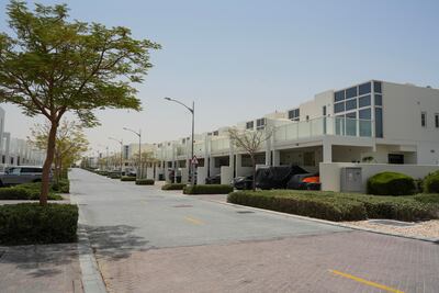 Townhouses and villas are seeing increased interest as families seek larger spaces. Pawan Singh for The National