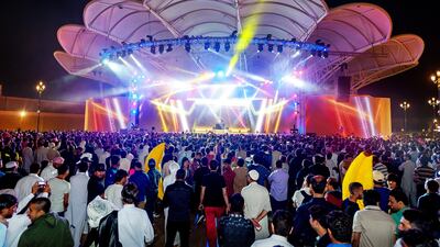 The main Cultural Stage at Global Village. Courtesy Global Village
