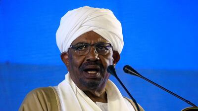 Sudan's President Omar Al Bashir speaks at the Presidential Palace in Khartoum. Reuters