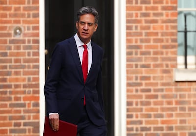 Ed Miliband promised a comprehensive reset of policy towards Israel. EPA