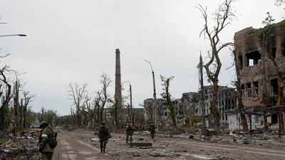 Mariupol was reduced to ruins during a weeks-long Russian onslaught. Reuters