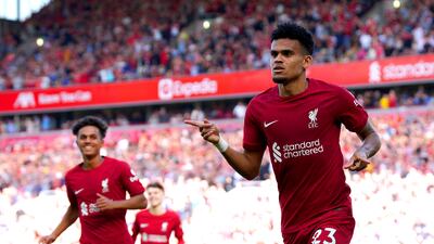 12. Liverpool's Luis Diaz, €109.7m. PA