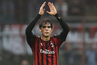 Kaka at Milan. AP