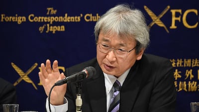 Lawyer Motonari Otsuru is one of those defending Carlos Ghosn who has resigned from the case. AFP