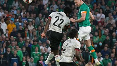 Alan Browne (Hendrick 77’) – 7. Set the Aviva Stadium alight when he beat his man in the air to head past Mignolet and find Ireland’s equaliser in the closing stages. PA