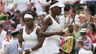 Serena Williams, left, will start the clear favourite when the two sisters meet in the US Open quarter-final. Icon Sportswire via AP Images