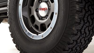 The rugged wheels on a 2006 original.