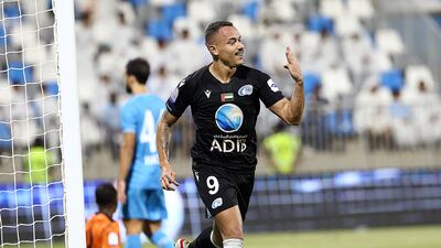 Rafael Bataglia fired a hat-trick for Baniyas in a 4-1 win over Dibba in the Adnoc Pro League on Saturday, October 22, 2022. Photo: PLC