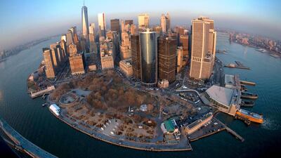 Revisiting downtown Manhattan is a stark contrast to Deborah Lindsay Williams' other life in Abu Dhabi. Ron Antonelli / Bloomberg