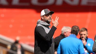 Liverpool manager Jurgen Klopp. PA