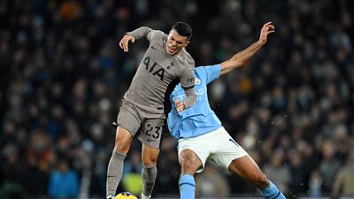 Struggled to deal with Doku on the wing, Porro also looked a mismatch against Haaland for City’s equaliser. Booked. Getty