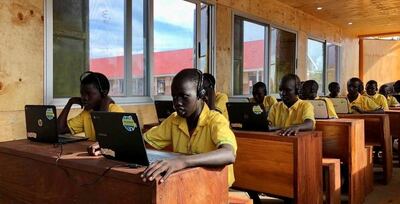 The Simbi Foundation, based in Vancouver, produces solar-powered classrooms that provide access to digital education in low-income areas and refugee camps
