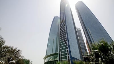 Rent rates at Etihad Towers rose 18 per cent during the fourth quarter of 2014. Mona Al Marzooqi / The National