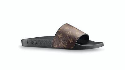 Waterfront mule, Dh2,050, Louis Vuitton. Courtesy Louis Vuttion