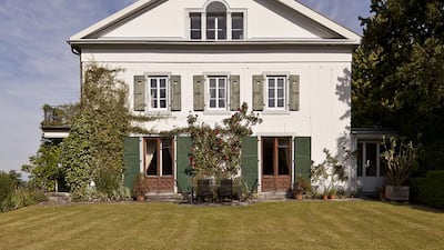 Montreux, Switzerland– Basset Coulon, an 18th-century estate nestled at an altitude of 400 meters and surrounded by a verdant setting overlooking the sparkling waters of Lake Geneva, is on the market for 7.25 million Swiss Francs. The property is exclusively marketed by Christie’s International Real Estate and its Affiliate SPG Finest Properties. Courtesy Christie’s International Real Estate