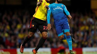 Centre-back: Christian Kabasele (Watford) – Acquitted himself well against Alexandre Lacazette as Watford beat Arsenal to get a first home win under Marco Silva. Paul Childs / Reuters