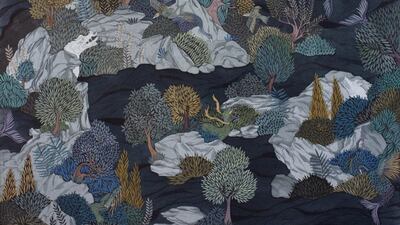 Maha Ahmed, 'They Lie Amongst Us'. Courtesy Kristin Hjellegjerde Gallery and Art Dubai