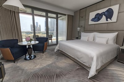 One of the 220 rooms that have been given a facelift. Chris Whiteoak / The National