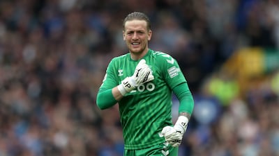 EVERTON RATINGS: Jordan Pickford 6 – Can’t really be blamed for any of Brentford’s three goals, all of which flashed past him. The England No 1 was solid overall, with only his distribution occasionally letting him down. Getty