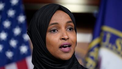 Representative Ilhan Omar has served Minnesota's 5th congressional district since 2019. AP