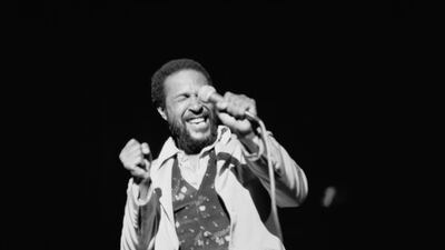 Soul and Motown singer Marvin Gaye was shot and killed by his father on April 1, 1984. Getty Images