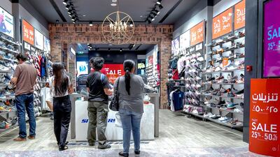 Shoppers can expect discounts in popular Abu Dhabi malls from Thursday, December 26 to Saturday, February 8. Victor Besa / The National