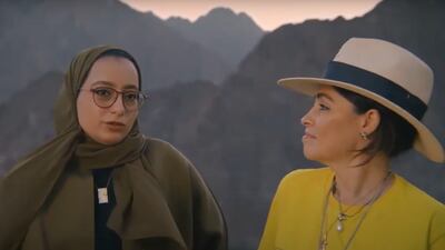 Shaikha Al Kethi and Es Devlin are artistic directors from the Year of the 50th Celebrations executive team.