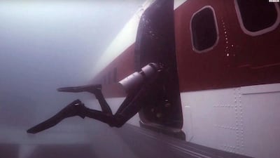 Photos show the Boeing 747 plane that has been submerged to create the first underwater theme park in Bahrain. Courtesy Padi