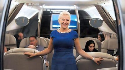 Guergana Gueorguieva lives the high life, literally. As cabin crew relations section head for Abu Dhabi private plane operator, Royal Jet, she visits upwards of 70 destinations a year. She speaks about a shift serving VIP passengers on a typical four hour flight. Phil Weymouth / Royal Jet