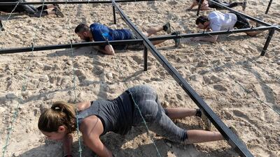 The main Tough Mudder event is designed to get participants moving over obstacles and along a dedicated route engineered to build team spirit.