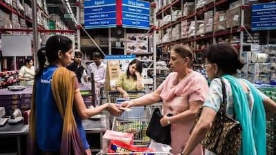 The Indian government has announced a series of bold economic reforms, including opening up the retail sector to FDI of up to 51 per cent ownership in supermarkets. Sanjit Das / Bloomberg