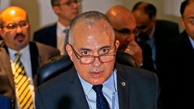Egypt's Minister of Irrigation and Water Resources Mohamed Abdel Aty. AFP