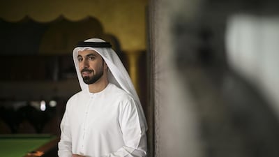 Hadi Al Badi, who is vice president of an energy company and a university PhD student, was part of the first group of Emirati men between ages 30 and 40 to volunteer for National Service in July 2016. Mona Al Marzooqi / The National / April 21, 2017