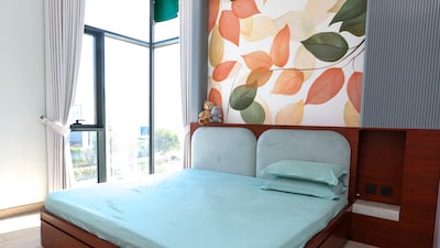 One bedroom is for guests