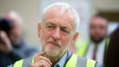 Jeremy Corbyn has been accused of numerous anti-semitic comments and support of Hamas (AP)