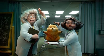 Hoppers follows a teenage animal lover who volunteers for a mind-transfer experiment that allows humans to inhabit robotic animal bodies. Photo: Disney / Pixar