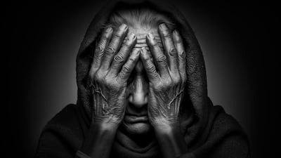 Winner of the Special Award Master of Light was 'No Words' by Roberto Corinaldesi, showing a portrait of a woman in India. Photo: Roberto Corinaldesi / Black and White Photo Awards