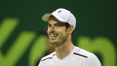 Andy Murray during the men's singles final match of the ATP Qatar Open at the Khalifa International Tennis Complex on January 7, 2017 in Doha, Qatar. AK BijuRaj / Getty Images