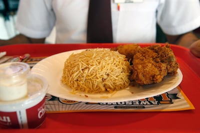 Too many children eat junk food for lunch. Ravindranath K / The National