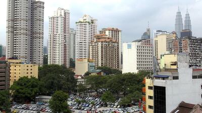 Kuala Lumpur in Malaysia, above, is starting to attract investors and enjoy strong growth. Bazuki Muhammad / Reuters