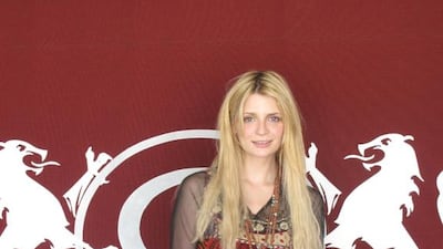 Mischa Barton in Ritu Kumar Summer. Courtesy Ritu Kumar