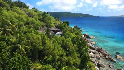A villa at Six Senses Zil Pasyon in the Seychelles. Courtesy Six Senses