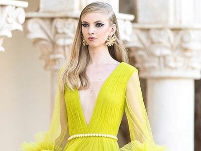 Georges Hobeika's 1960s-inspired collection for autumn 2021 haute couture.