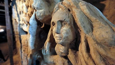 The tunnels helped the rebels survive the regime's siege of Jobar for years. EPA