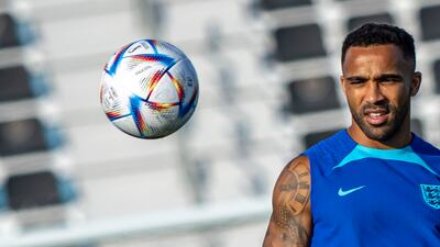 England striker Callum Wilson. EPA