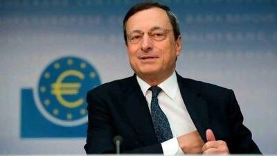 Mario Draghi, the ECB president. The ECB has kept rates unchanged. Johannes Eisele / AFP