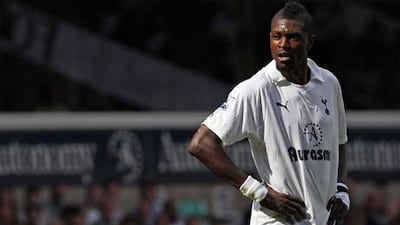 Emmanuel Adebayor is expected to sign for Tottenham Hotspur over the weekend following a successful loan spell there.