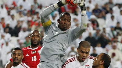 The UAE have three points from their first two of 10 2018 World Cup qualifying matches. Karim Sahib / AFP