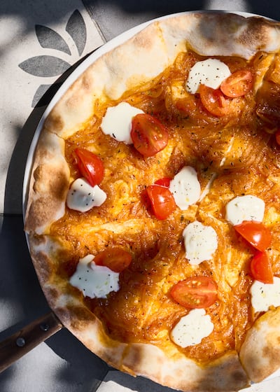 The onion tart is one of chef Izu Ani's personal favourites. Photo: Carine